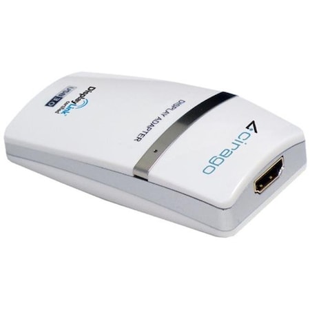 Cirago International CIRAGO UDA3000 Adapter;USB 3.0 to HDMI - DVI Display Adapter;WHT Multi-display setup from USB ports;6 ports UDA3000
